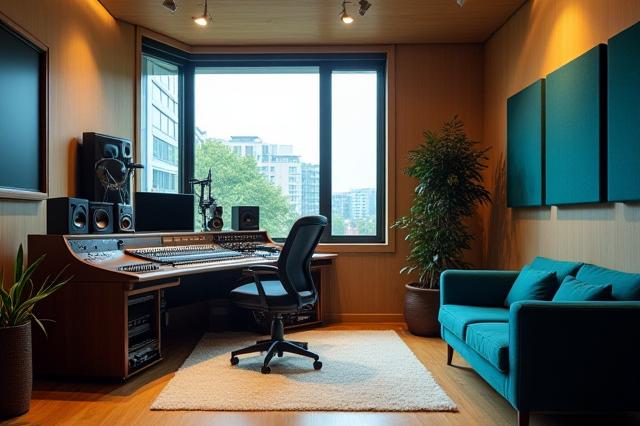 Mori Linesスタジオ内部のクリーンな写真